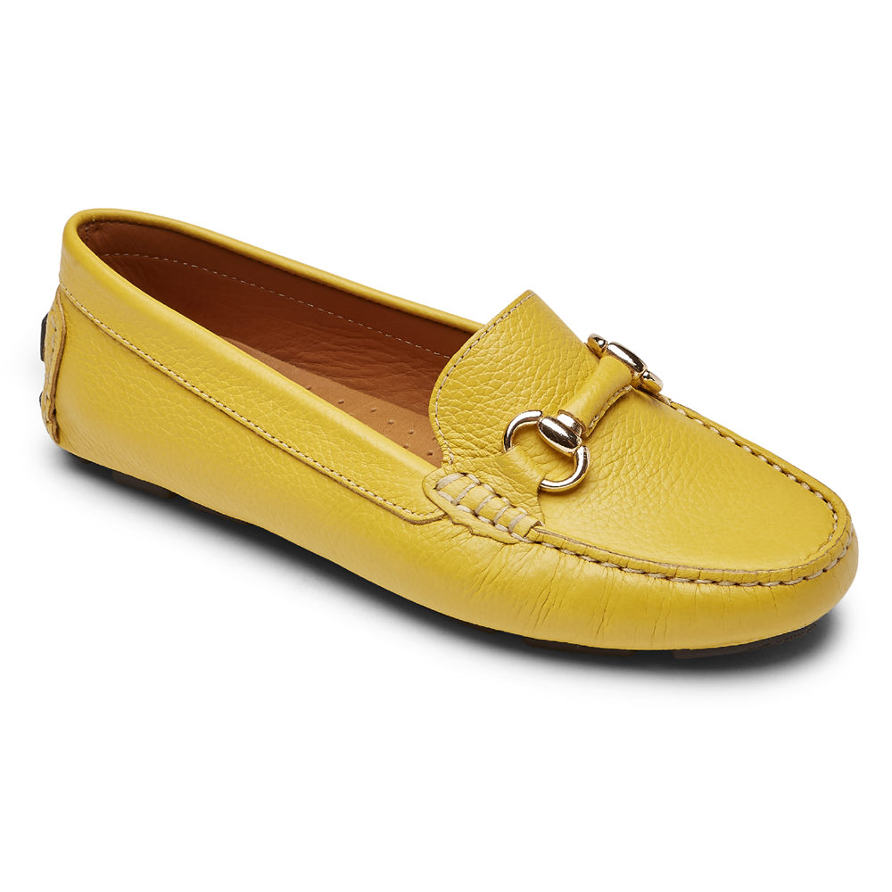 Mocassins Rockport Mulher Amarelas - Bayview Bit Keeper - 96873JYDK